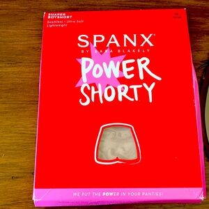 Spanx Power Panties Shaper Boyshort 1x nude